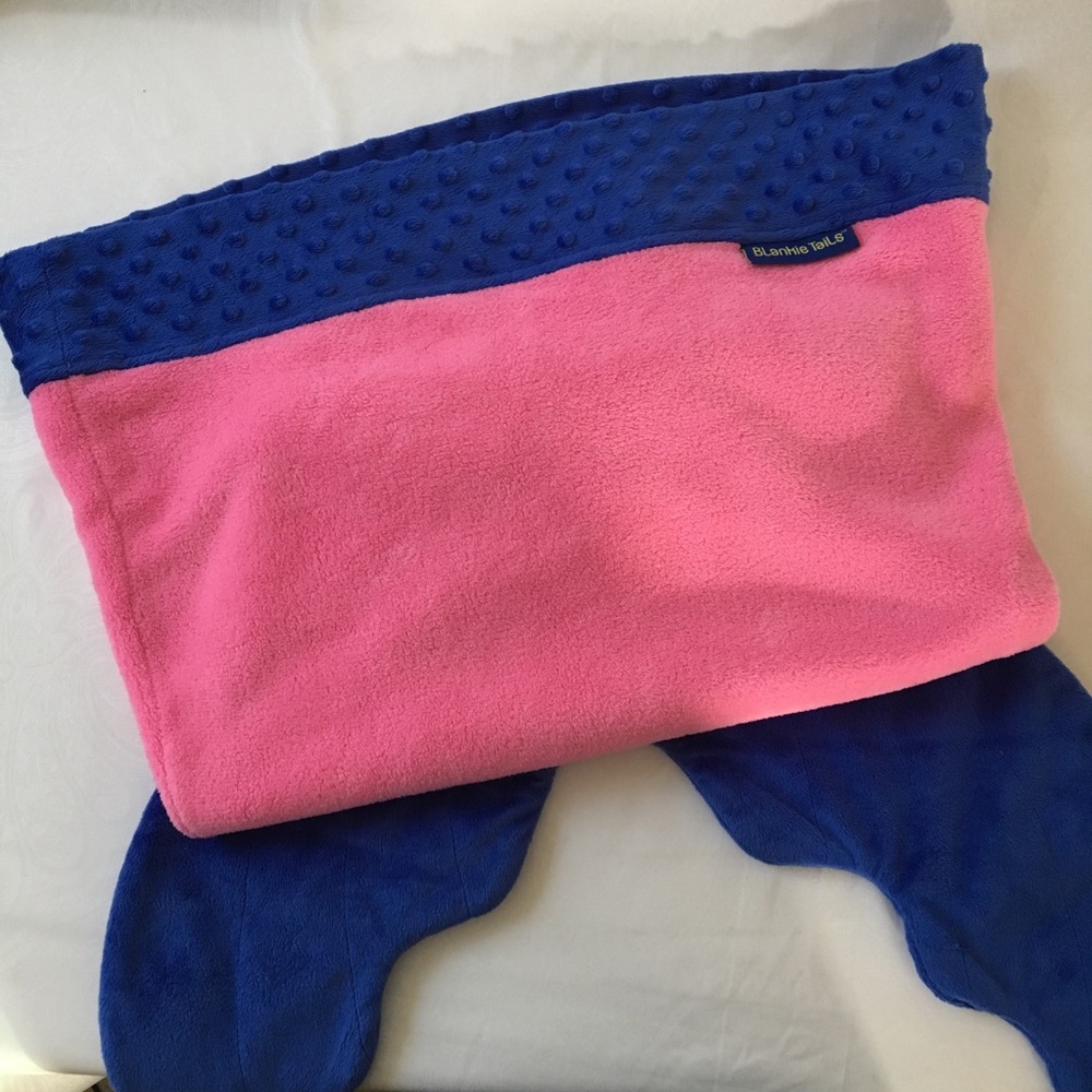 🦋Kids Mermaid Blankie Tails Blanket - Picture 2 of 5